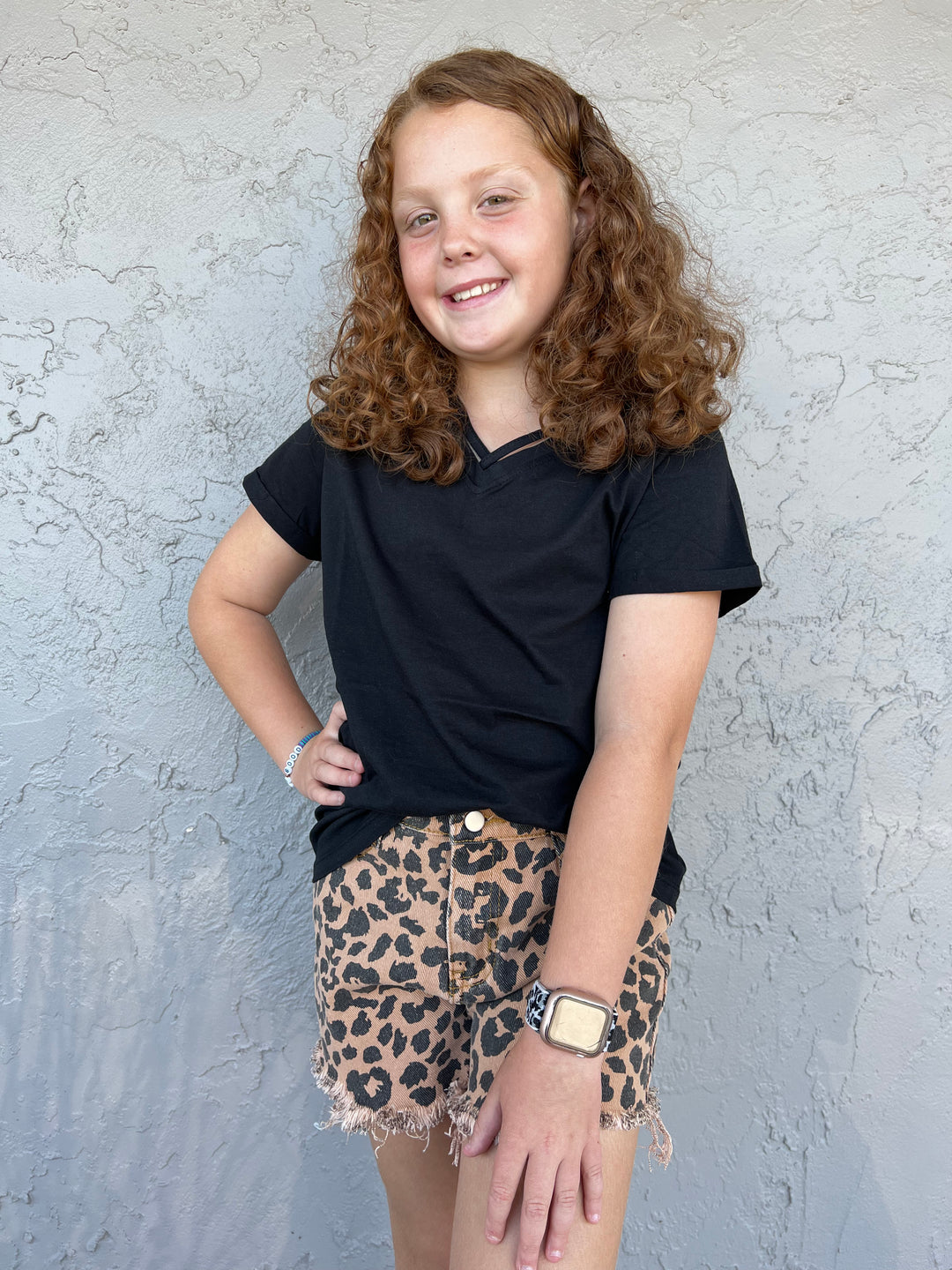 Girl's Cheetah Shorts