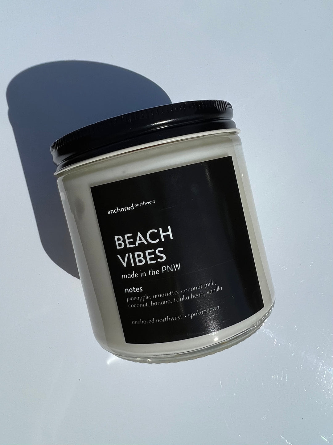 Beach Vibes Wood Wick Candle